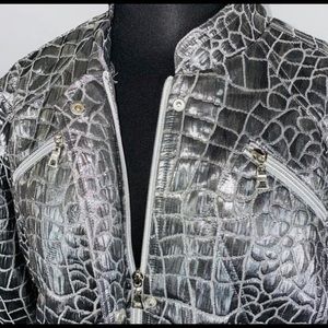 Chico women’s silver boxy jacket